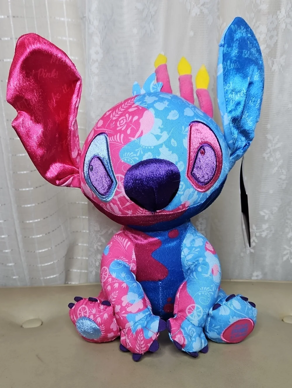 NWT Stitch Crashes Disney: Sleeping Beauty (7/12) limited-release plush.